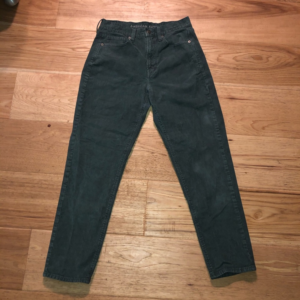 American Eagle Corduroy Mom Jeans
